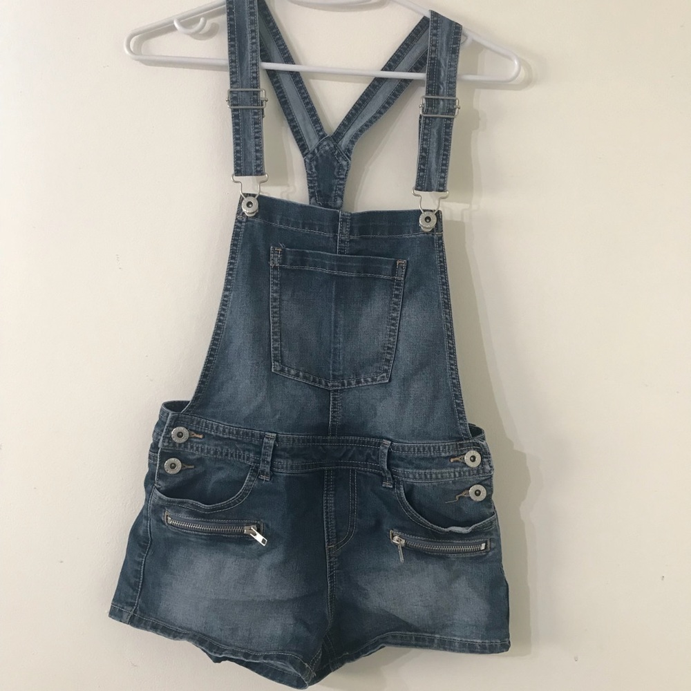 Girls Jean Shorts Overalls